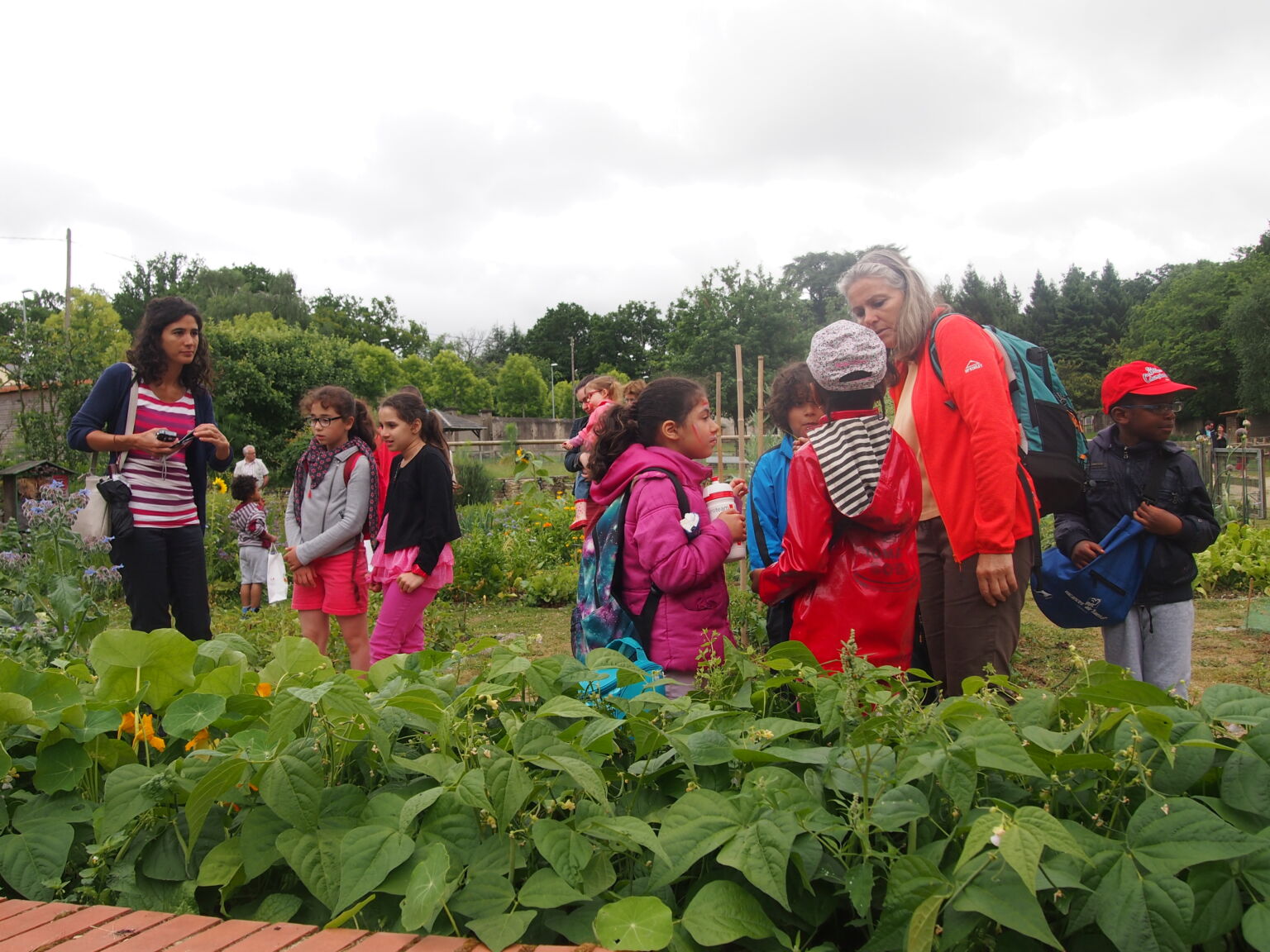 sortie au jardin Nantes